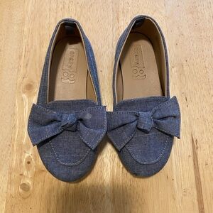 Crazy 8 Kids Blue Bow Loafers